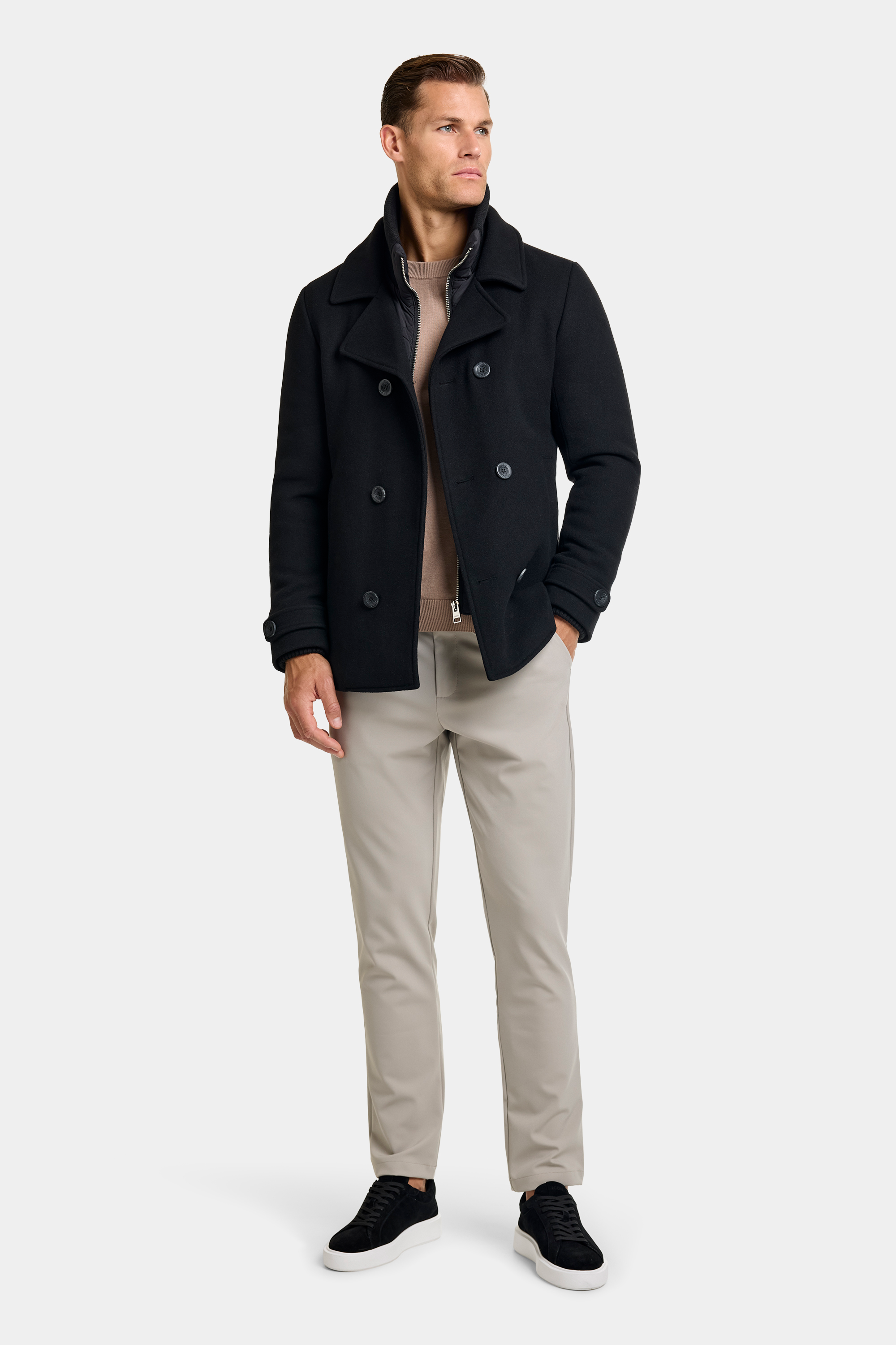THE FERMO PEACOAT TIMELESS