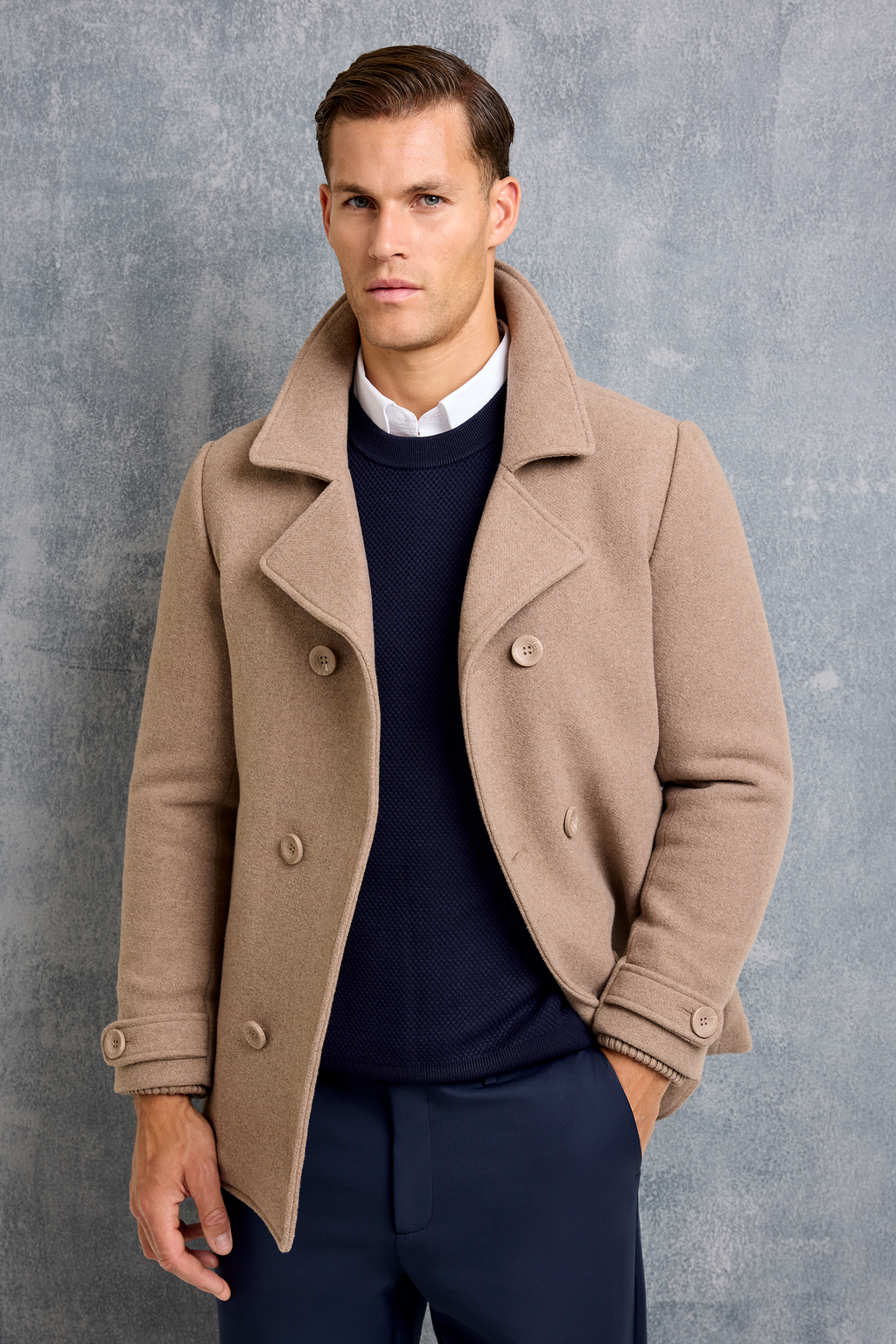 THE FERMO PEACOAT TIMELESS