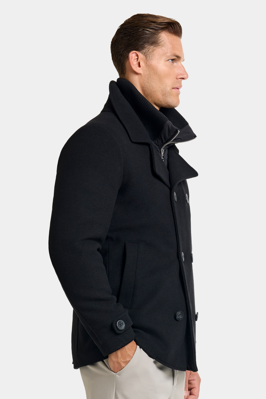 THE FERMO PEACOAT TIMELESS